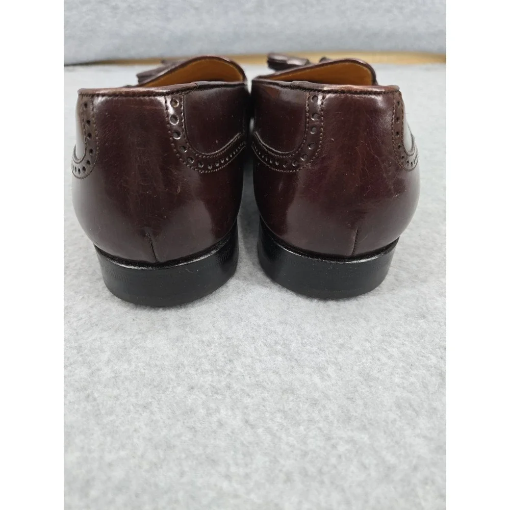 Mezlan Mens Havana Penny Loafer Brown Dress Shoes Size 8M